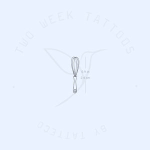 Whisk Semi-Permanent Tattoo - Set of 2