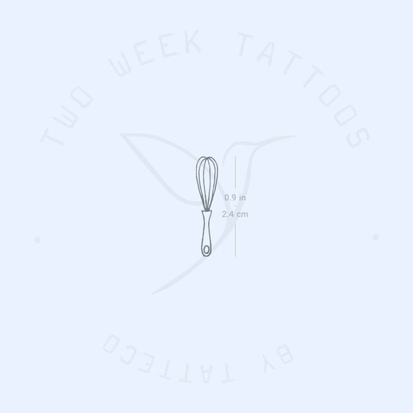 Whisk Semi-Permanent Tattoo - Set of 2