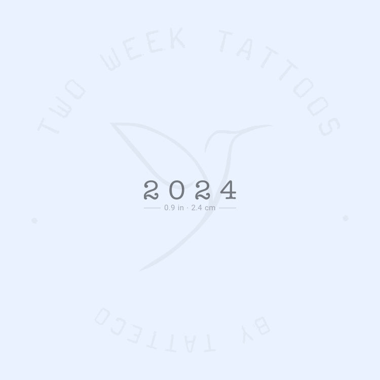 2024 Semi-Permanent Tattoo - Set of 2