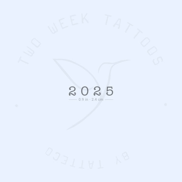 2025 Semi-Permanent Tattoo - Set of 2