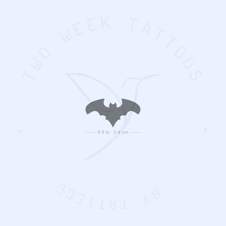 Bat Semi-Permanent Tattoo - Set of 2