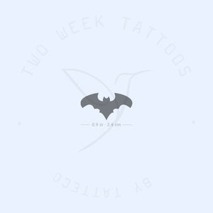 Bat Semi-Permanent Tattoo - Set of 2