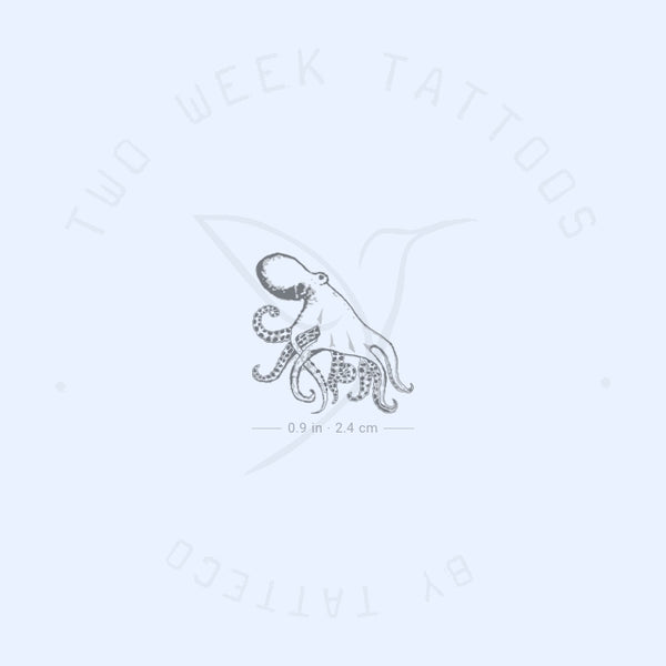 Octopus Semi-Permanent Tattoo - Set of 2