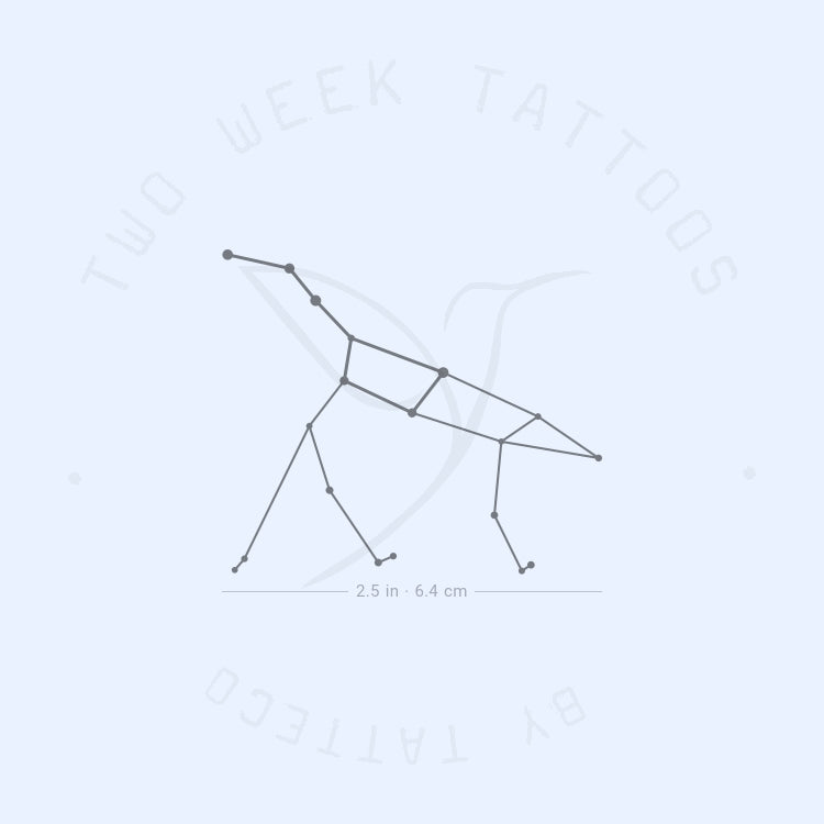 Ursa Major Semi-Permanent Tattoo - Set of 2