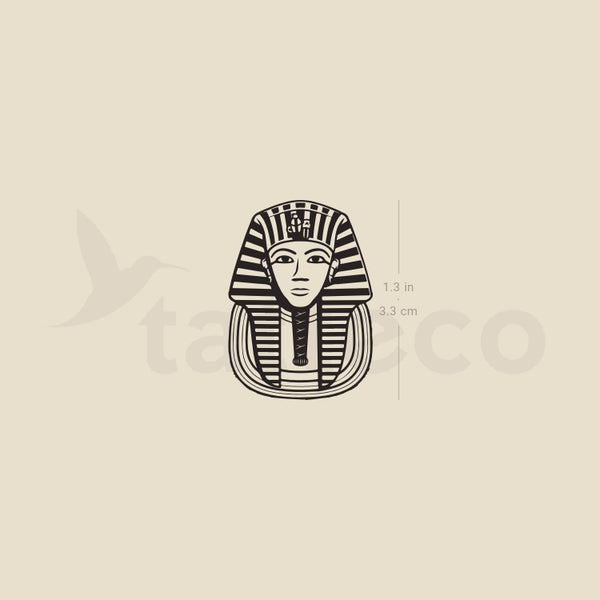 Tutankhamun Temporary Tattoo - Set of 3