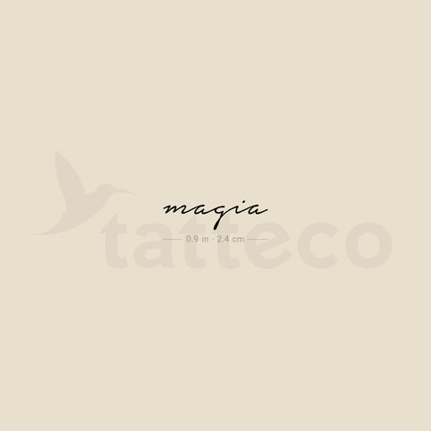 Magia Temporary Tattoo - Set of 3