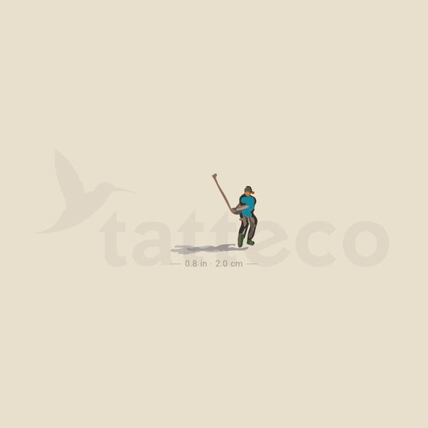 Little Golfer Temporary Tattoo - Set of 3