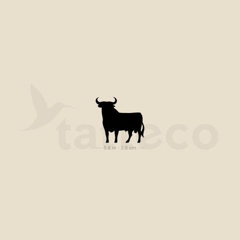 Osborne Bull Temporary Tattoo - Set of 3