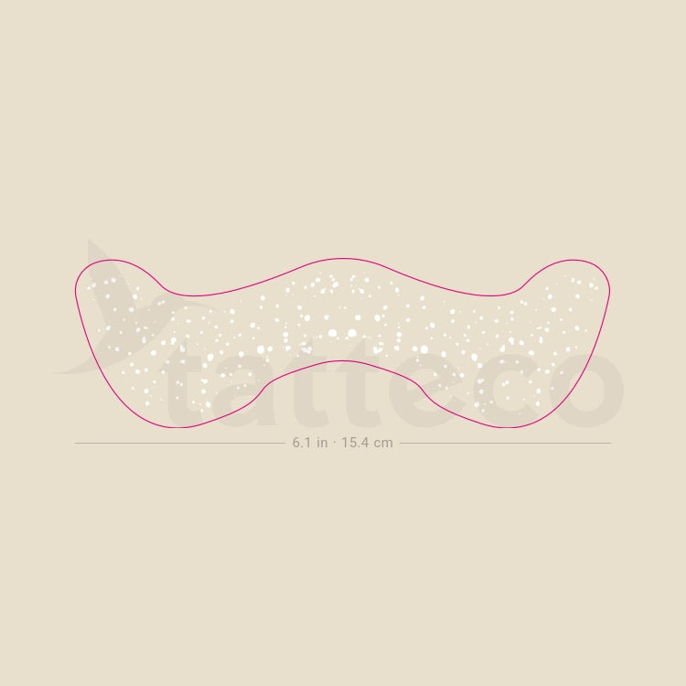 White Freckles Temporary Tattoo - Set of 3