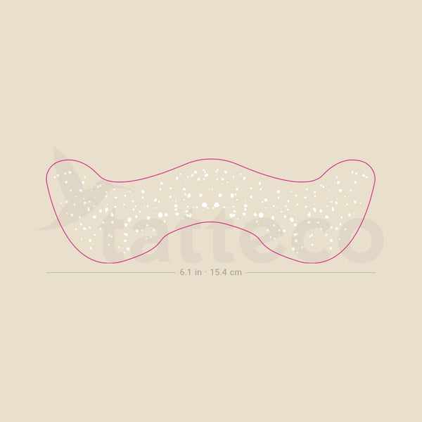 White Freckles Temporary Tattoo - Set of 3