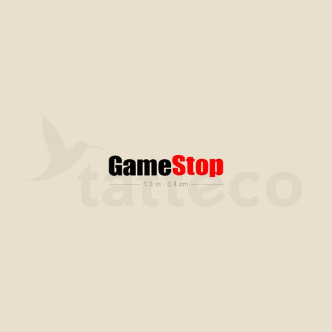 GameStop Temporary Tattoo - Set of 3