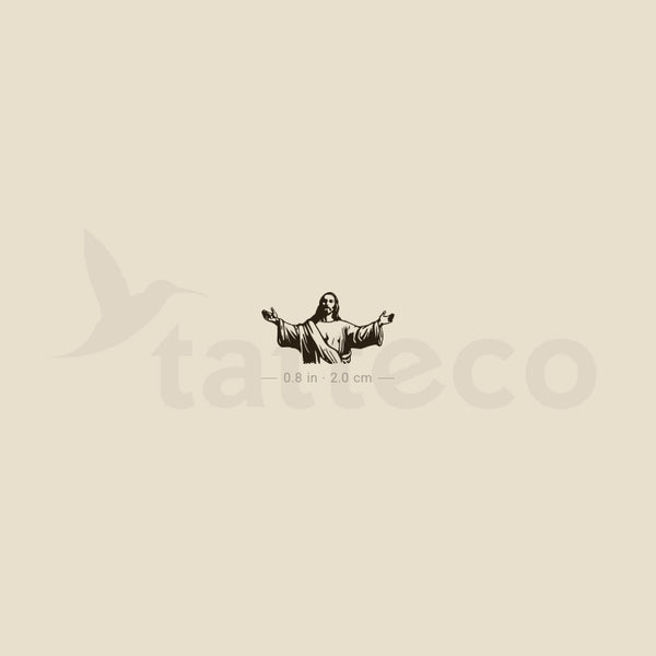 Jesus Temporary Tattoo - Set of 3