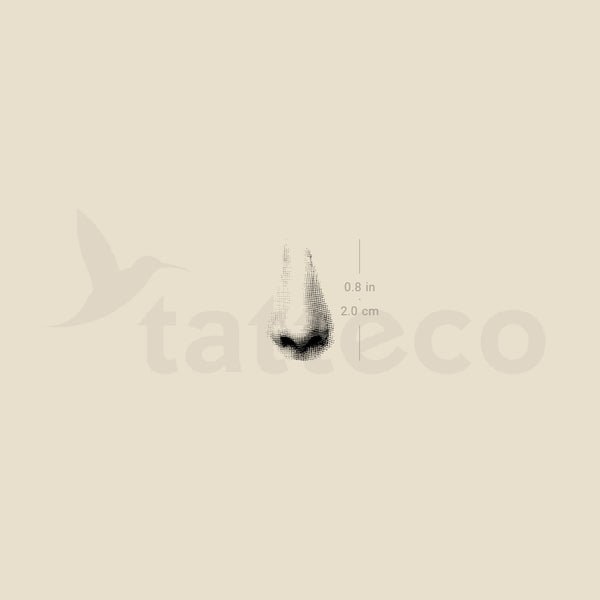 Nose Temporary Tattoo - Set of 3