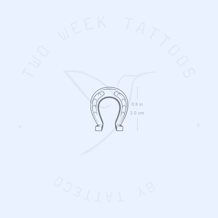 Horseshoe Semi-Permanent Tattoo - Set of 2