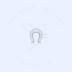 Horseshoe Semi-Permanent Tattoo - Set of 2