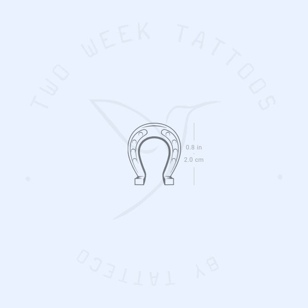 Horseshoe Semi-Permanent Tattoo - Set of 2