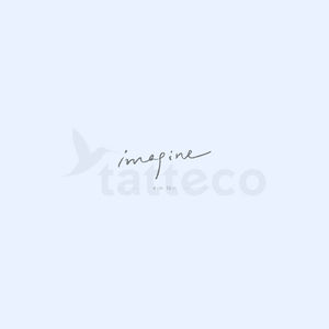 Imagine Semi-Permanent Tattoo - Set of 2